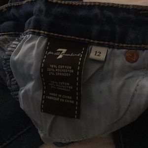 7 For All Mankind Bottoms - 7 For All Mankind girl skinny crop jeans! 7 For All Mankind Bottoms - 7 For All Mankind girl skinny crop jeans!